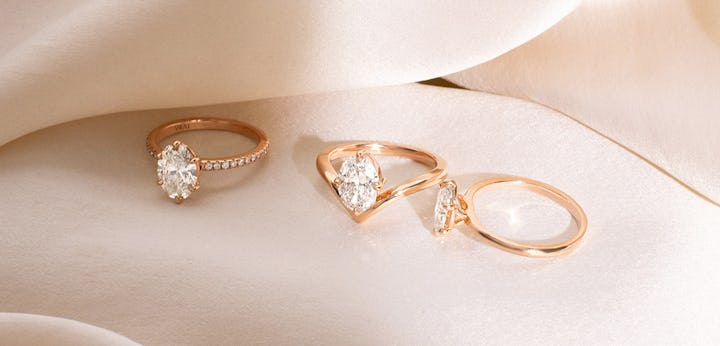 Valentine's Day engagement rings