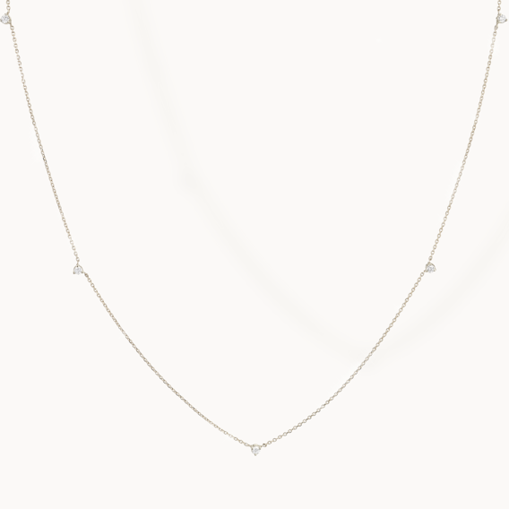 Tiny Station Necklace