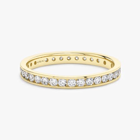 Devotion Round Brilliant wedding band