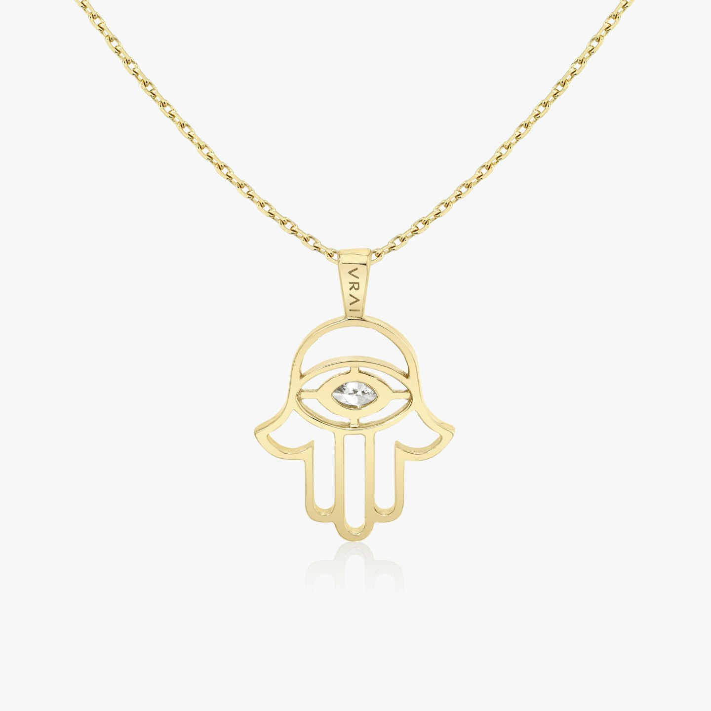 Hamsa Hand Pendant Closeup image of Hamsa Hand Pendant