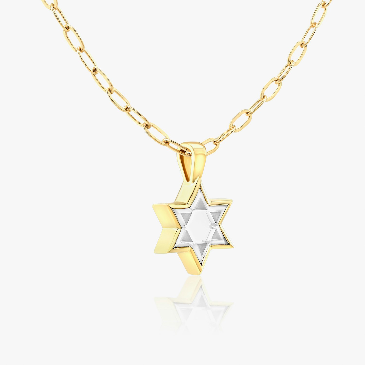 VRAI Solitaire Star Pendant Necklaces | 18k Yellow Gold