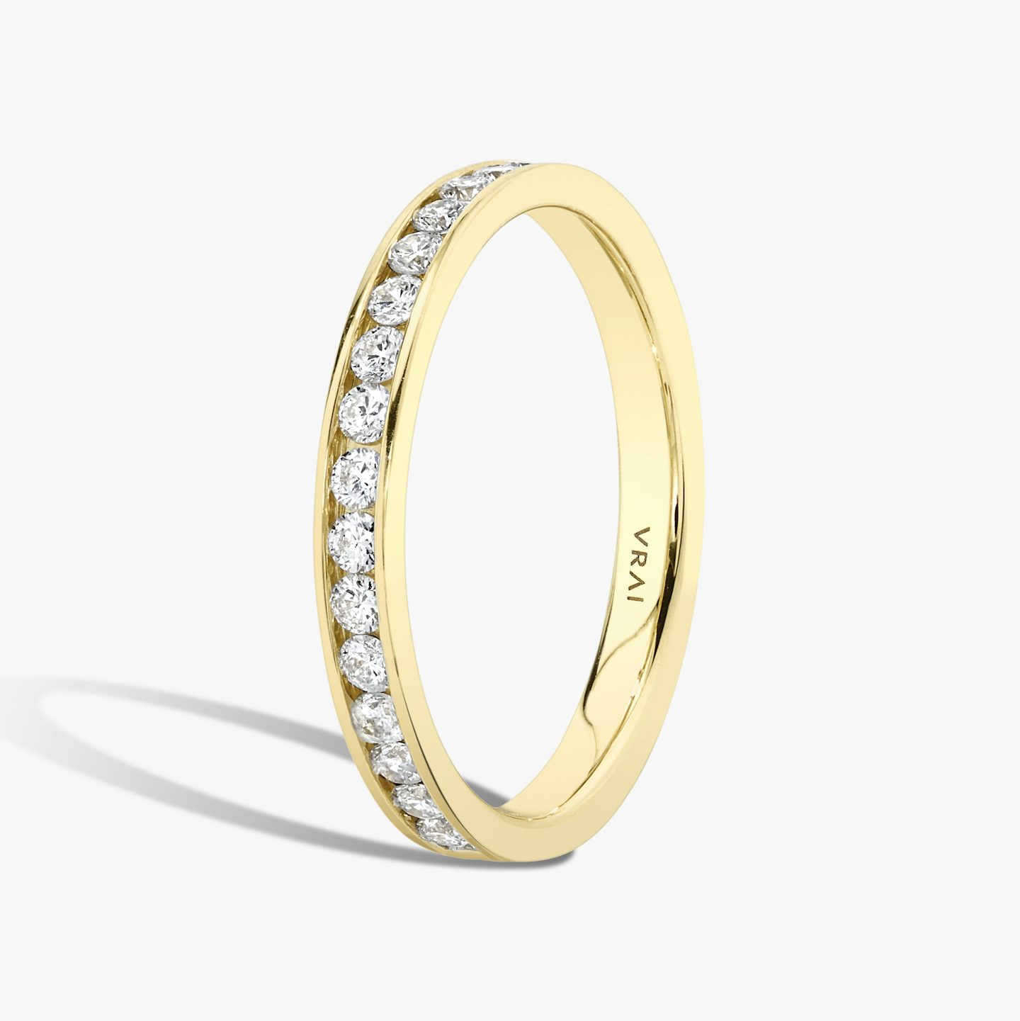 Anillo Devotion | Brillante | 18k | Oro amarillo de 18 quilates | Estilo del anillo: Medio círculo de diamantes | Ancho de banda: Grande