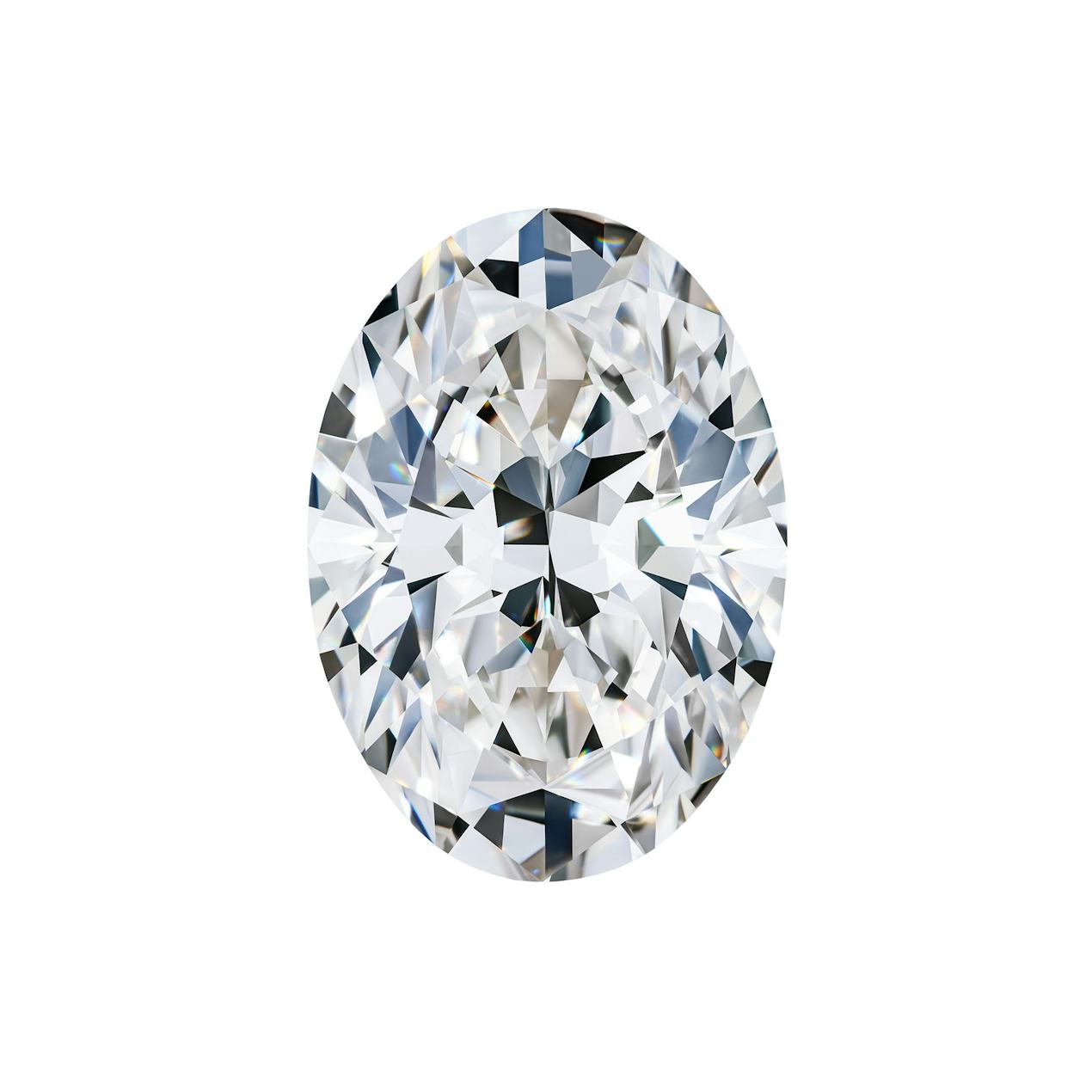 2 Carat Oval Shaped Diamonds