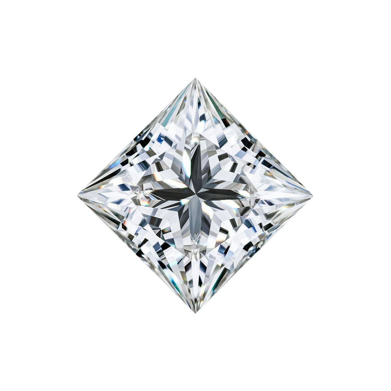2 Carat Princess Cut Diamonds