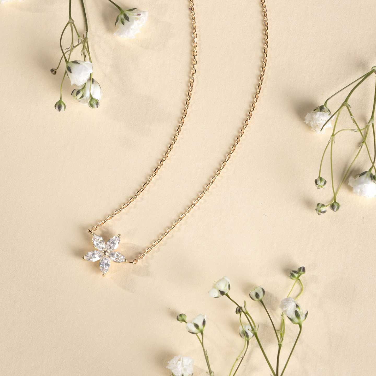 Closeup image of Blossom Necklace