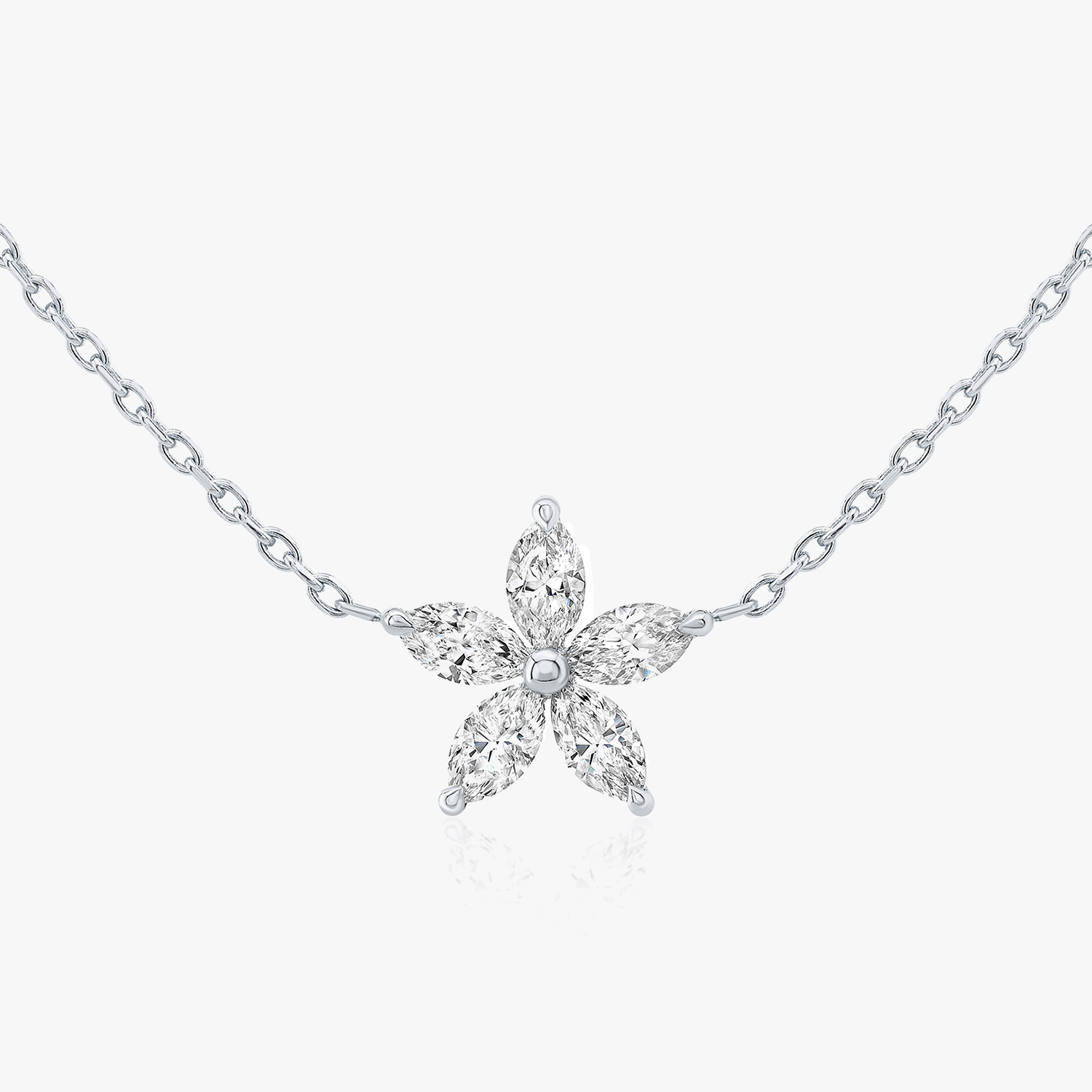 Diamond Daisy Pendant - Johnny Jewelry