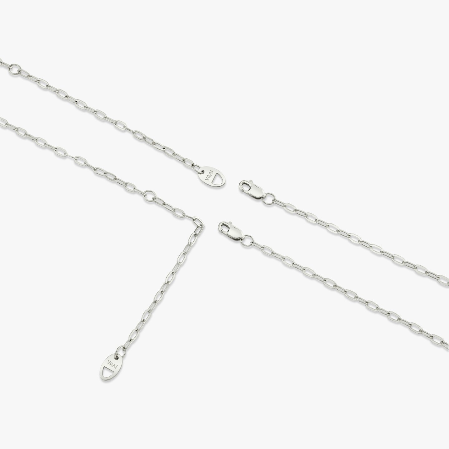 Suspended Cross Necklace Closeup image of Suspended Cross Necklace