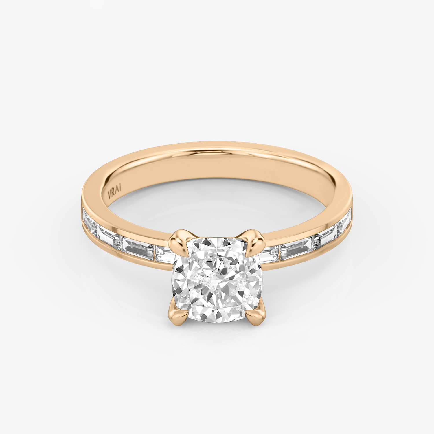 Devotion Cushion Engagement Ring | 14k Rose Gold