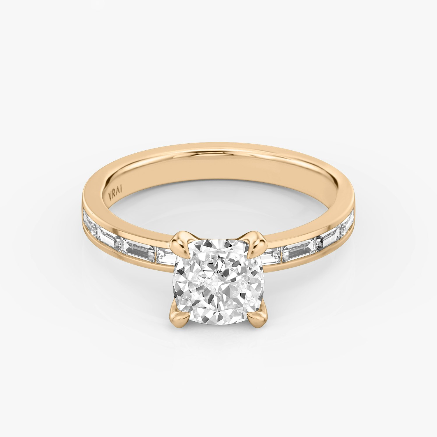 Devotion Cushion Engagement Ring | 14k Rose Gold