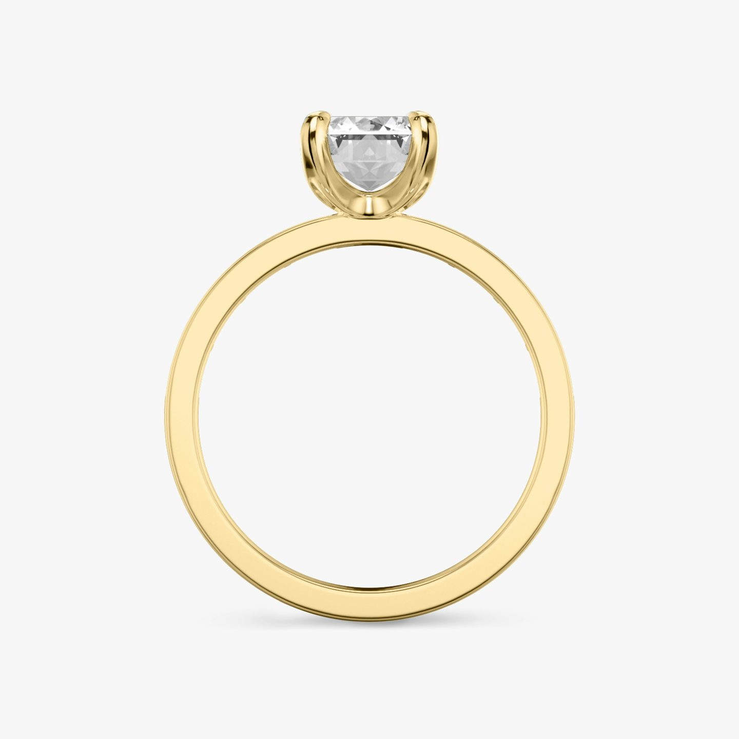 Devotion | Emerald | 18k | 18k Gelbgold | Ring: Pavé | Ringbesatz: Baguette | Ring: Original | Diamantausrichtung: vertical | Karatgewicht: Gesamtbestand ansehen