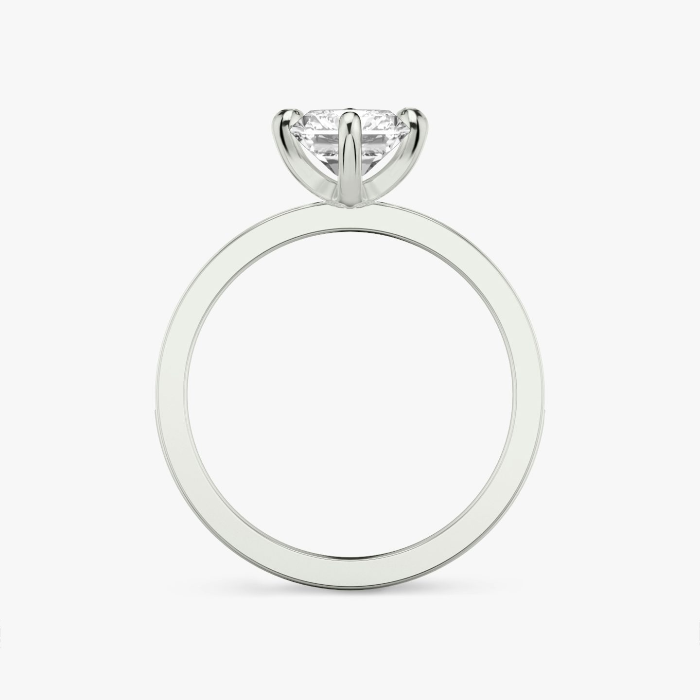 The Devotion | Pavé Marquise | Platinum | Band stone shape: Round Brilliant | Band: Large | Diamond orientation: vertical | Carat weight: See full inventory