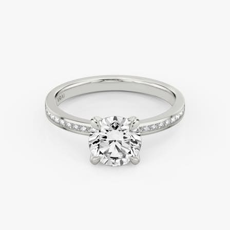 devotion round brilliant ring