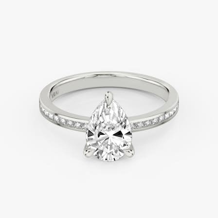Devotion pear ring