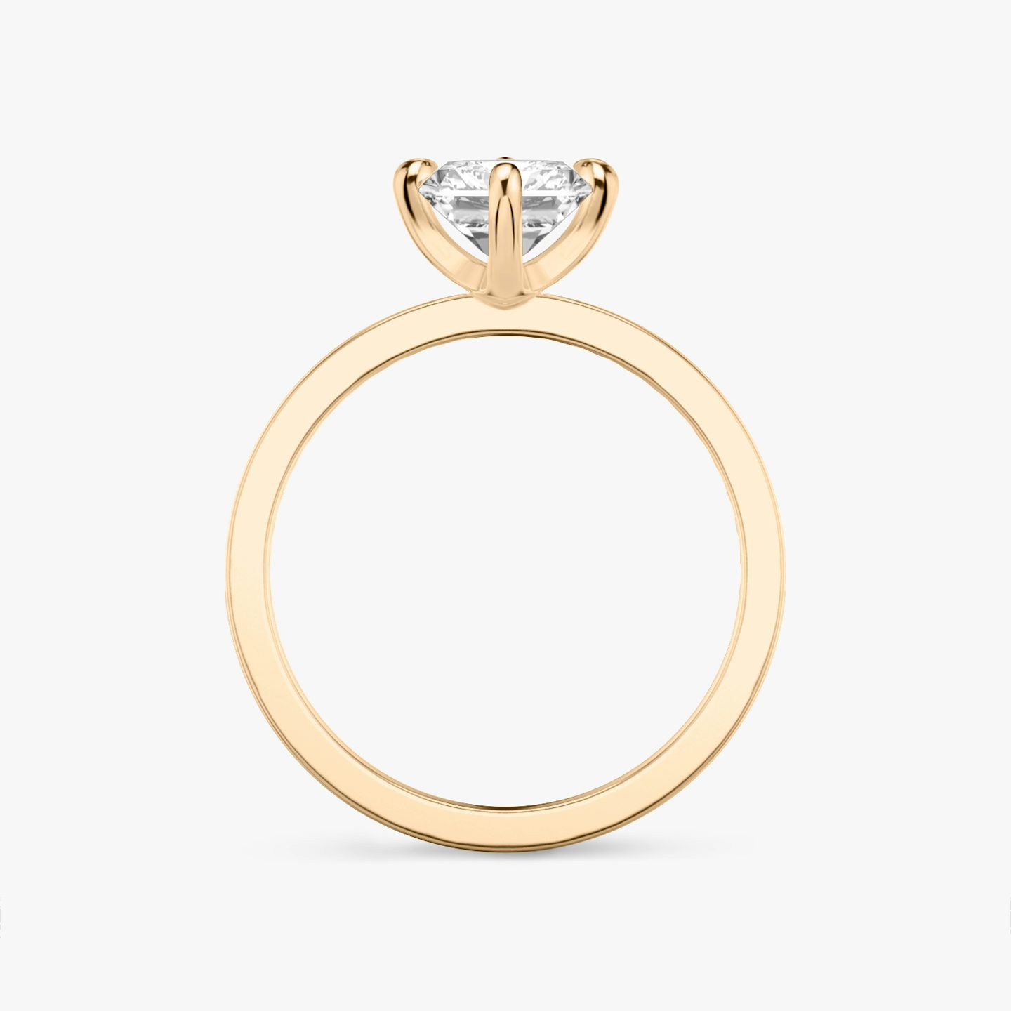 The Devotion | Pavé Marquise | 14k | 14k Rose Gold | Band: Pavé | Band stone shape: Round Brilliant | Band: Original | Diamond orientation: vertical | Carat weight: See full inventory