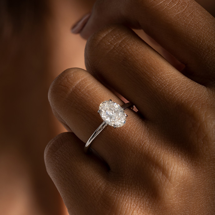 Setting for on sale 2 carat diamond