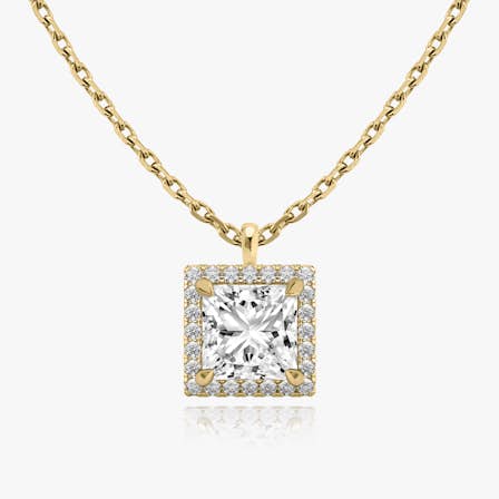 Halo Pendant Princess
