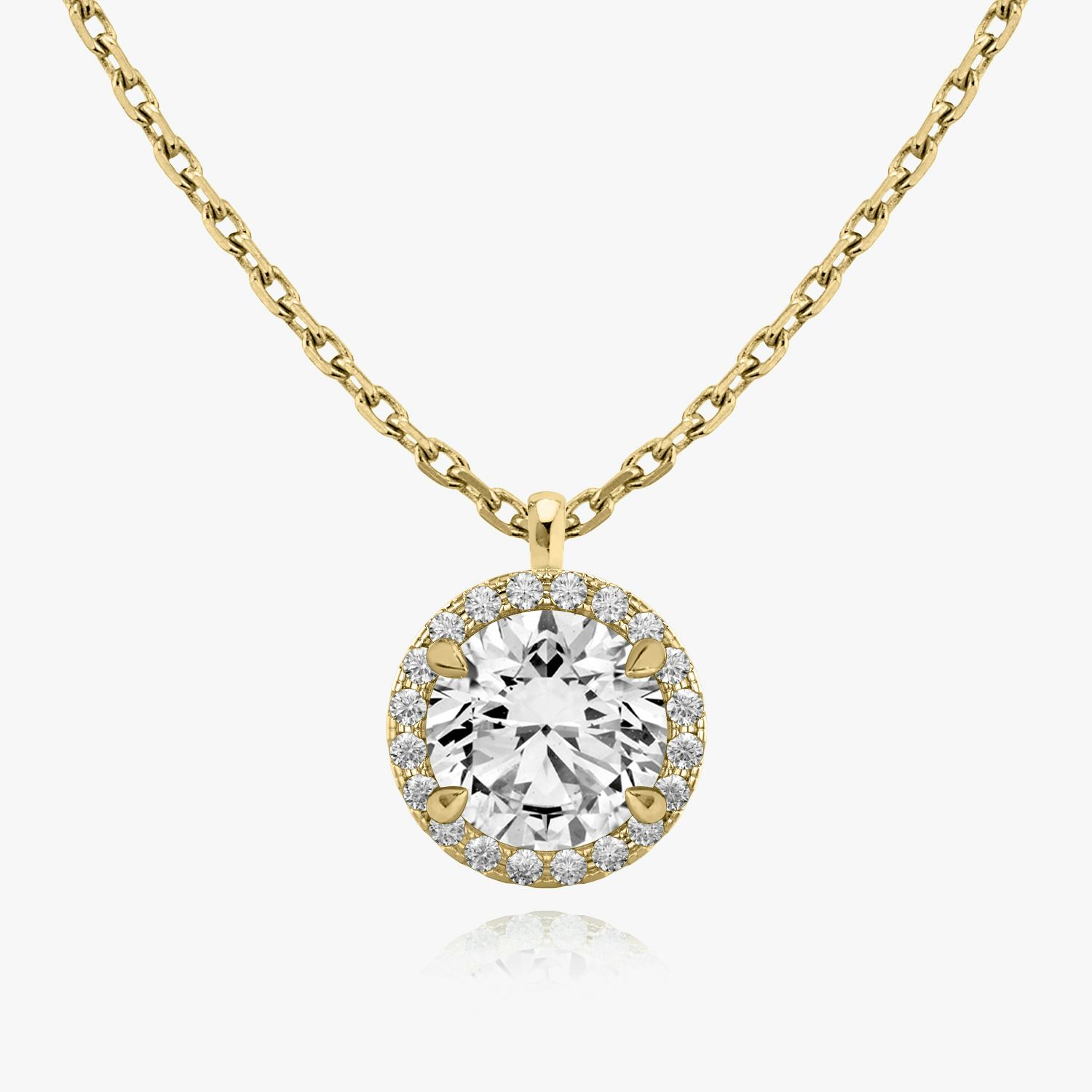 Halo Pendant Necklace