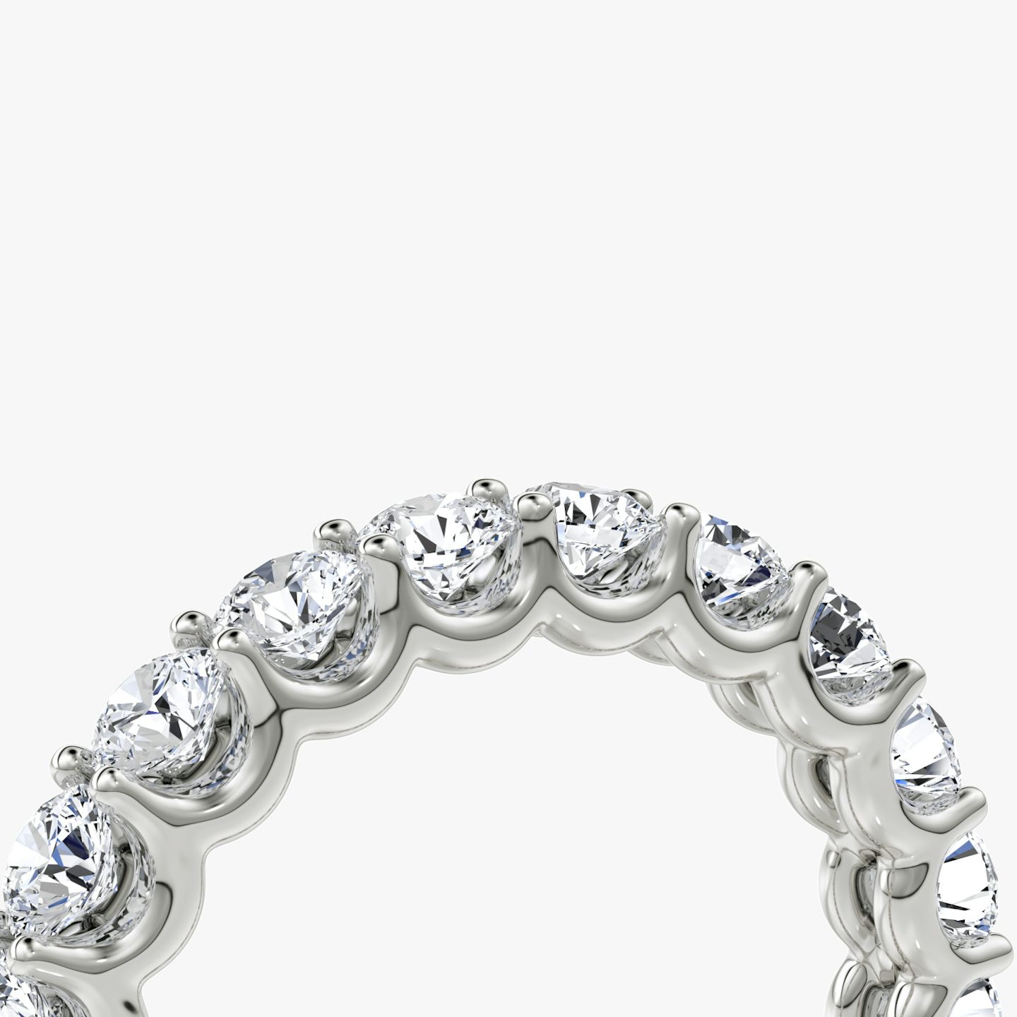 The Eternity Band | round-brilliant | 18k | white-gold | caratWeight: 2.0ct