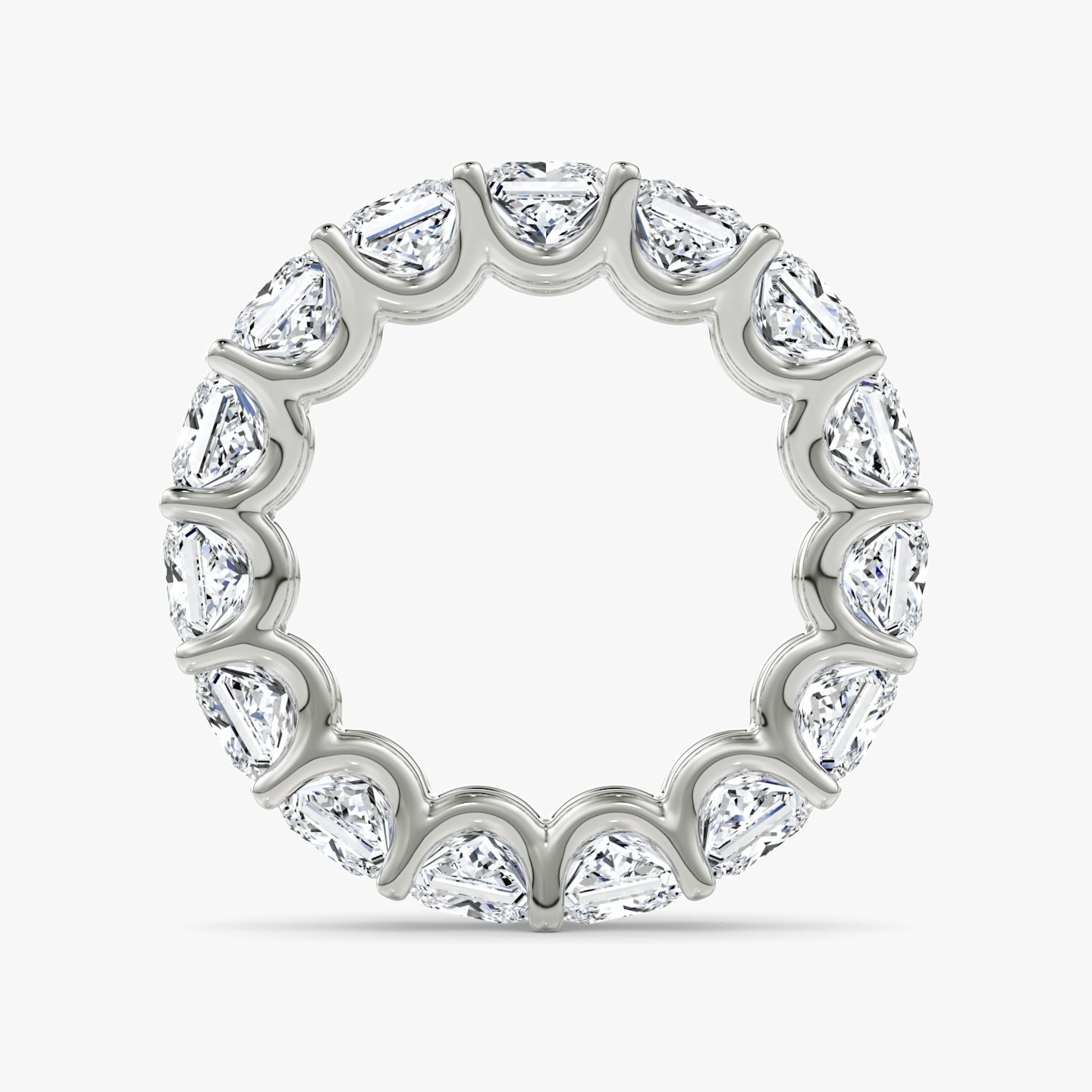 The Eternity Band | Princess | 18k | 18k White Gold | Carat weight: 7½
