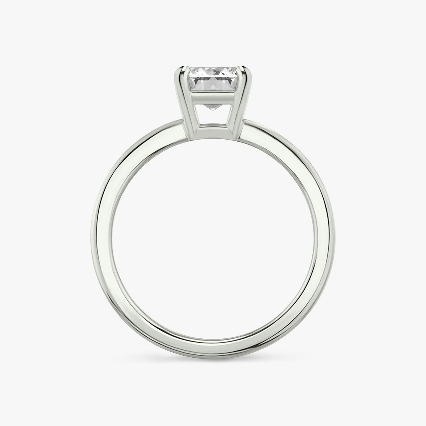 Double Band | Emerald | 18k | 18k Weißgold | Ring: Schlicht | Diamantausrichtung: vertical | Karatgewicht: Gesamtbestand ansehen
