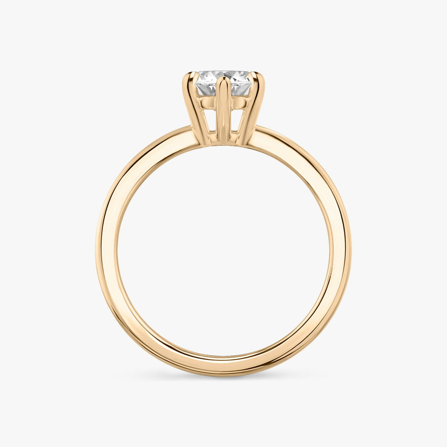The Double Band | Pavé Marquise | 14k | 14k Rose Gold | Band: Plain | Diamond orientation: vertical | Carat weight: See full inventory