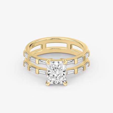 The Double Band Radiant Ring