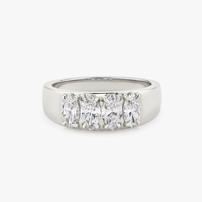 undefined Marquise | White Gold