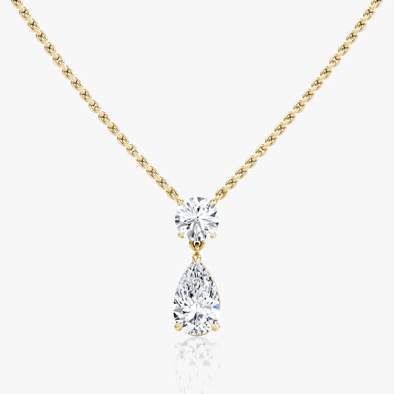Diamond drop pendant Clearance