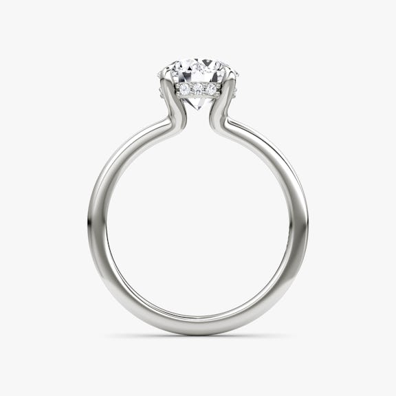 The Floating Solitaire Engagement Ring | VRAI