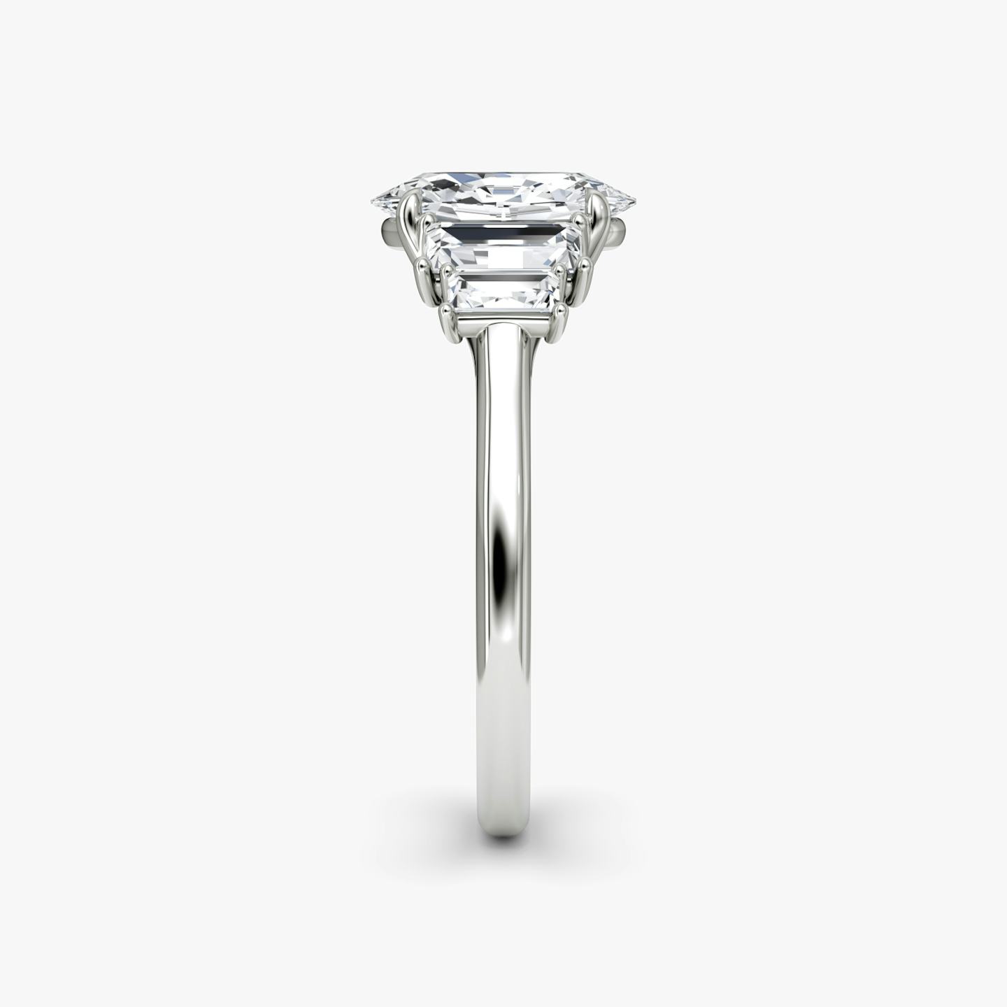 The Five Stone Heirloom | Oval | Platinum | Diamond orientation: vertical | Carat weight: See full inventory