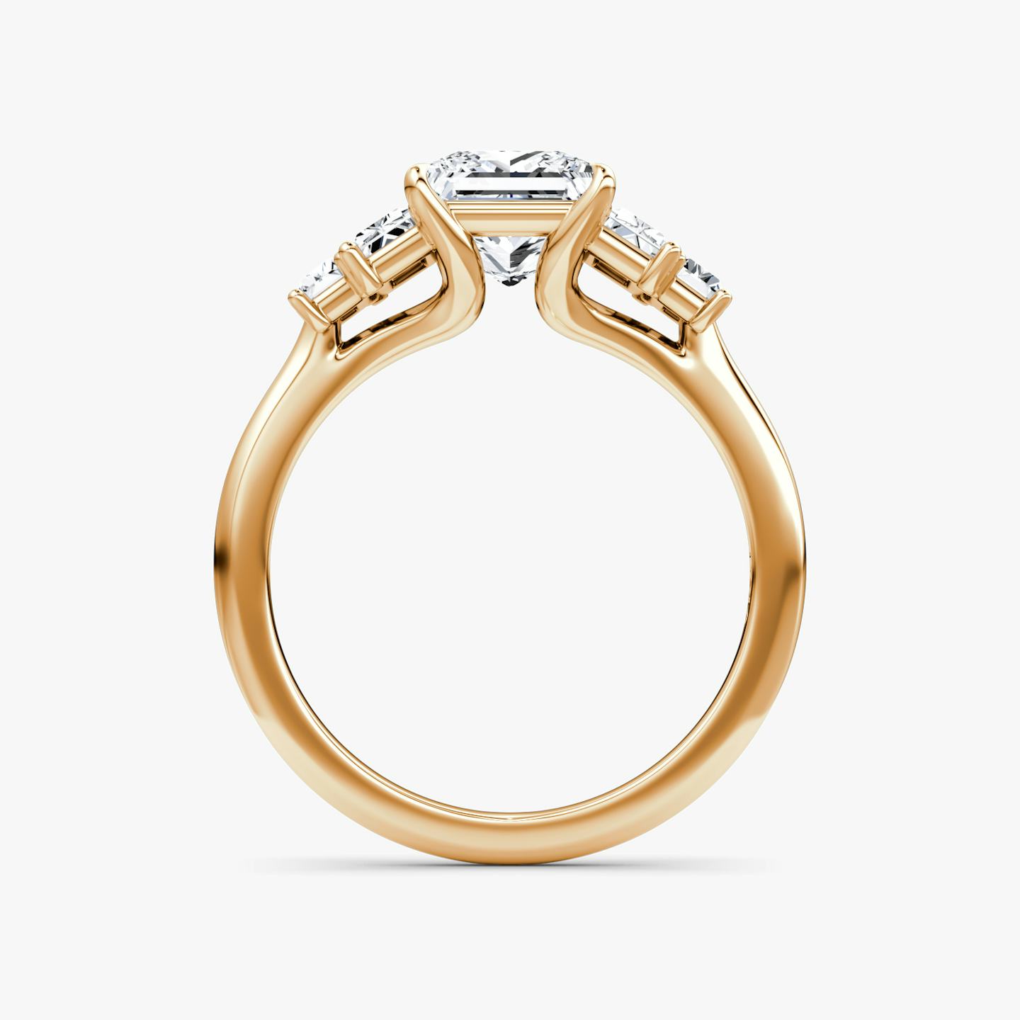The Five Stone Heirloom | Princess | 14k | 14k Rose Gold | Diamond orientation: vertical | Carat weight: See full inventory