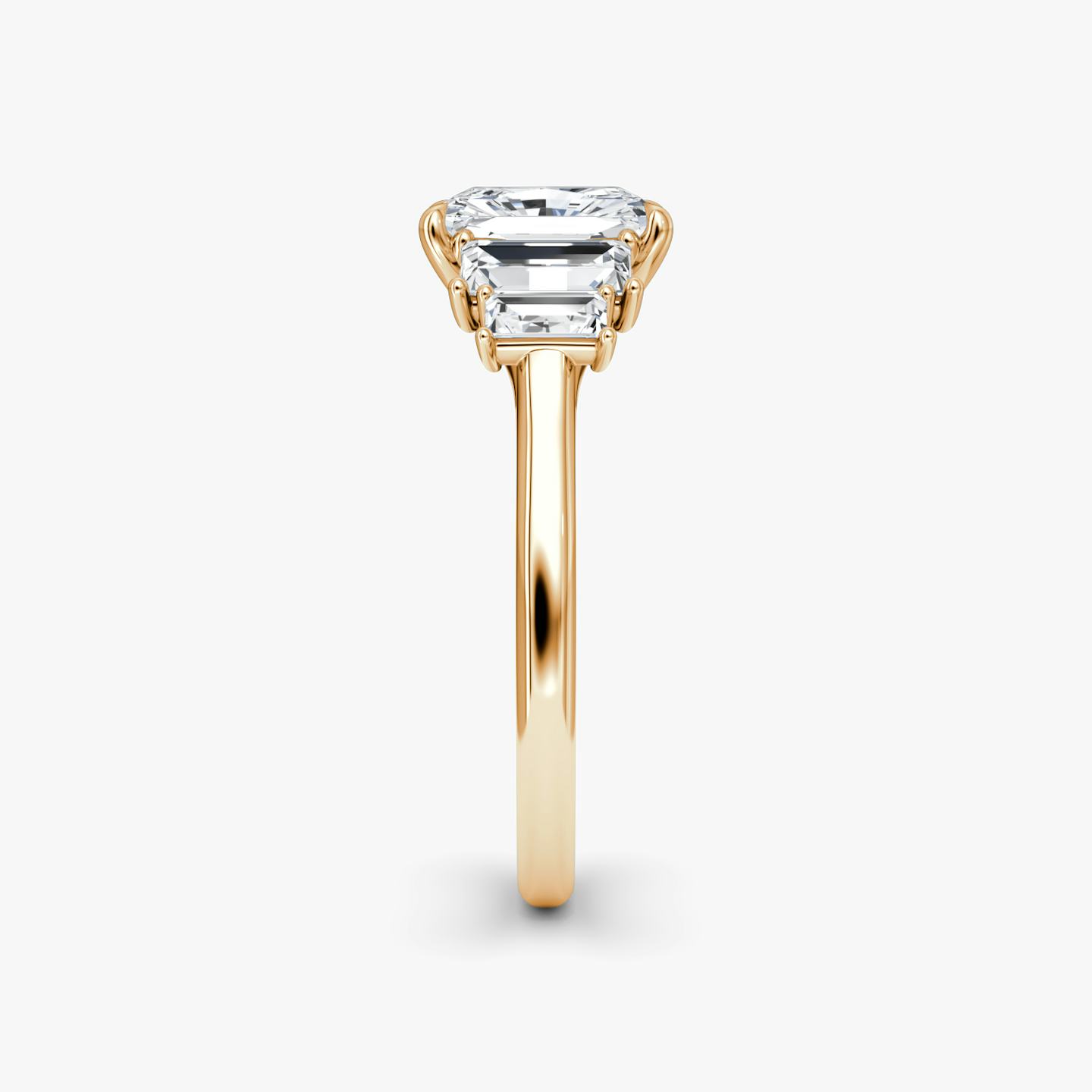 The Five Stone Heirloom | Radiant | 14k | 14k Rose Gold | Diamond orientation: vertical | Carat weight: See full inventory