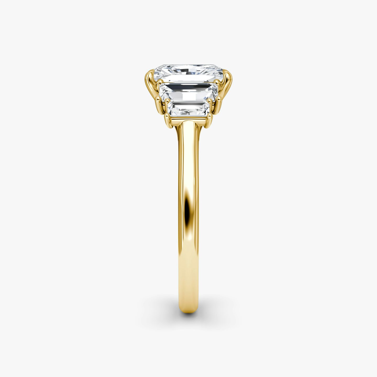 The Five Stone Heirloom | Radiant | 18k | 18k Yellow Gold | Diamond orientation: vertical | Carat weight: See full inventory