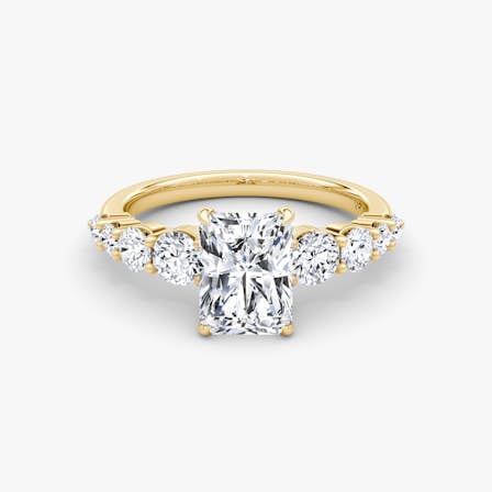 Graduated Band Radiant Ring
