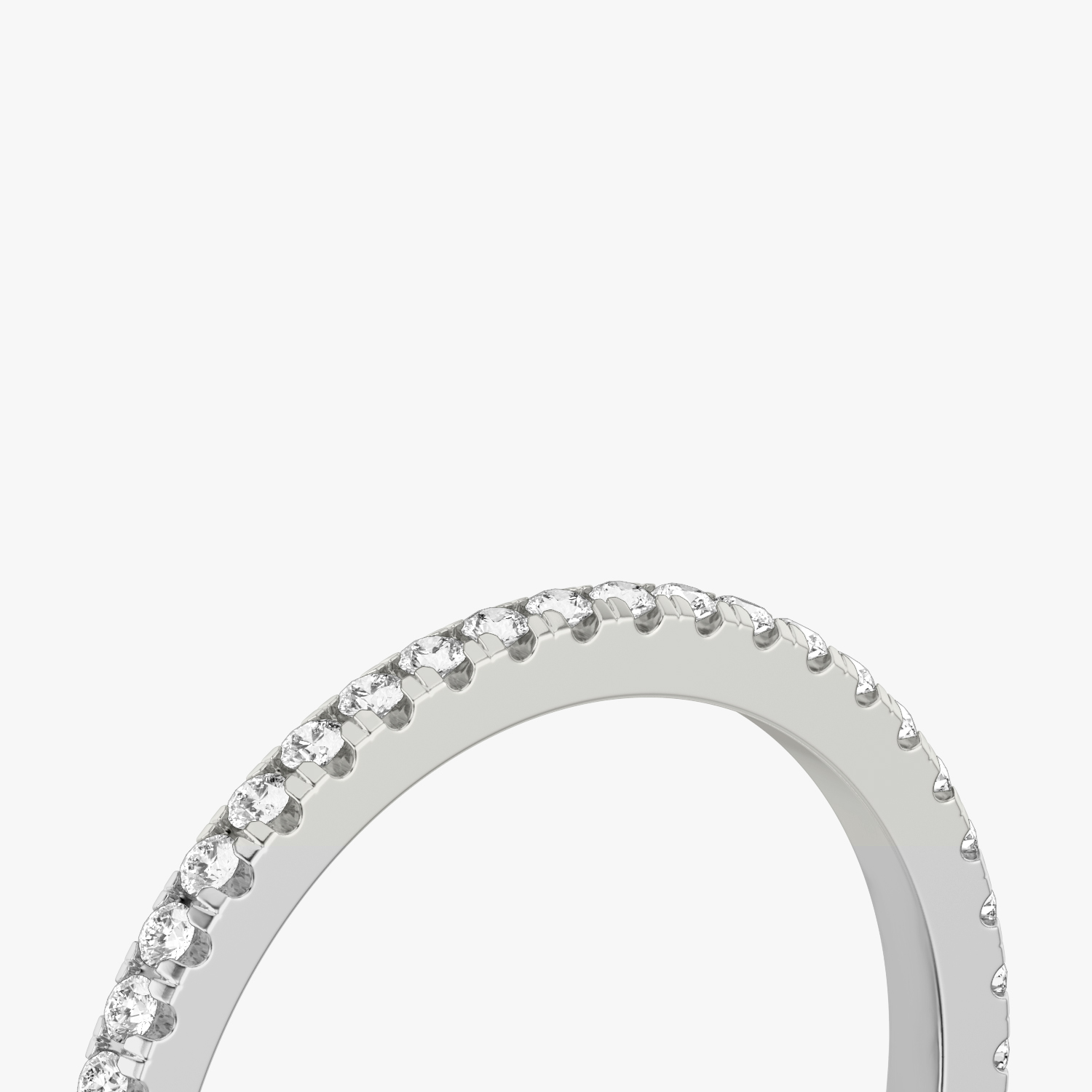 Half Pav Wedding Band VRAI