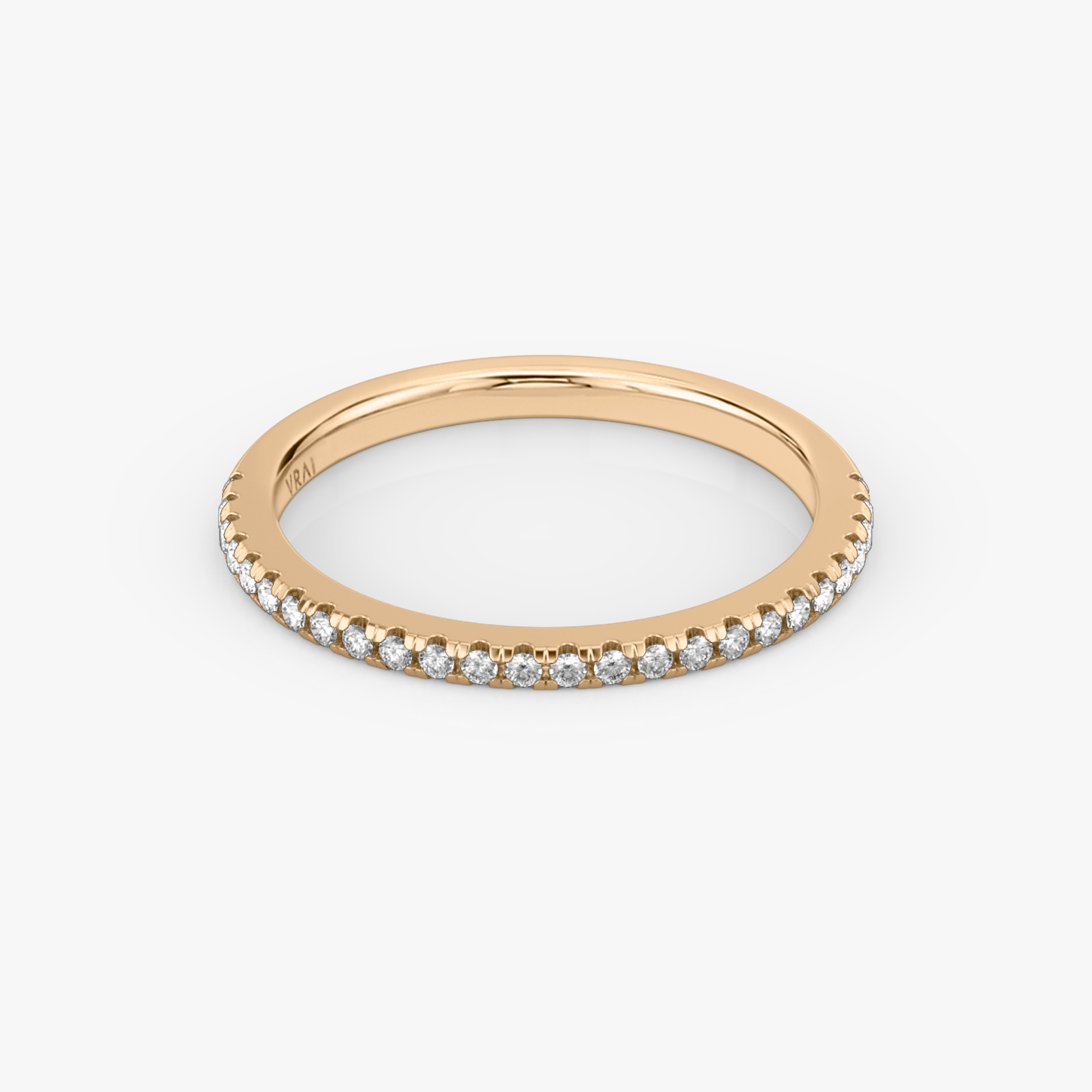 Half Pav Wedding Band VRAI