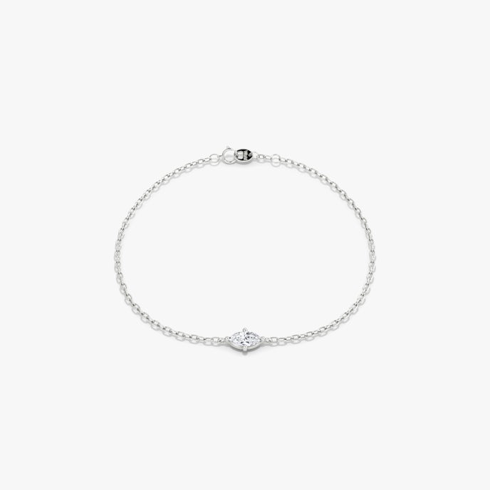 undefined Marquise | White Gold