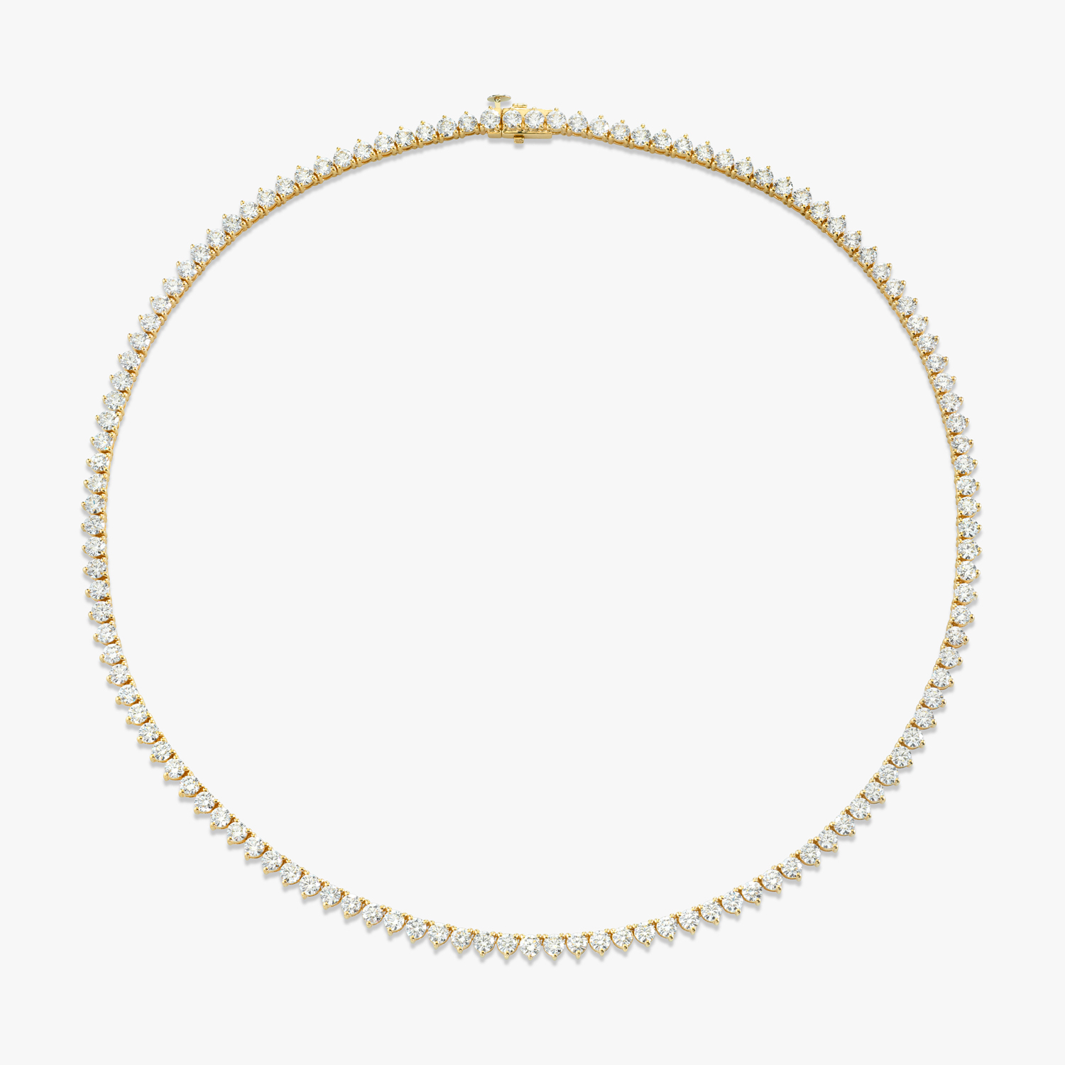 Lab Grown Diamond Tennis Necklace VRAI