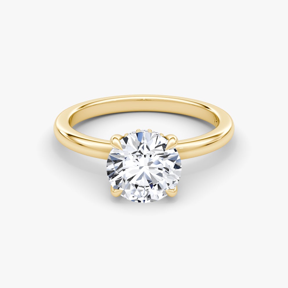 The Floating Solitaire Engagement Ring | VRAI