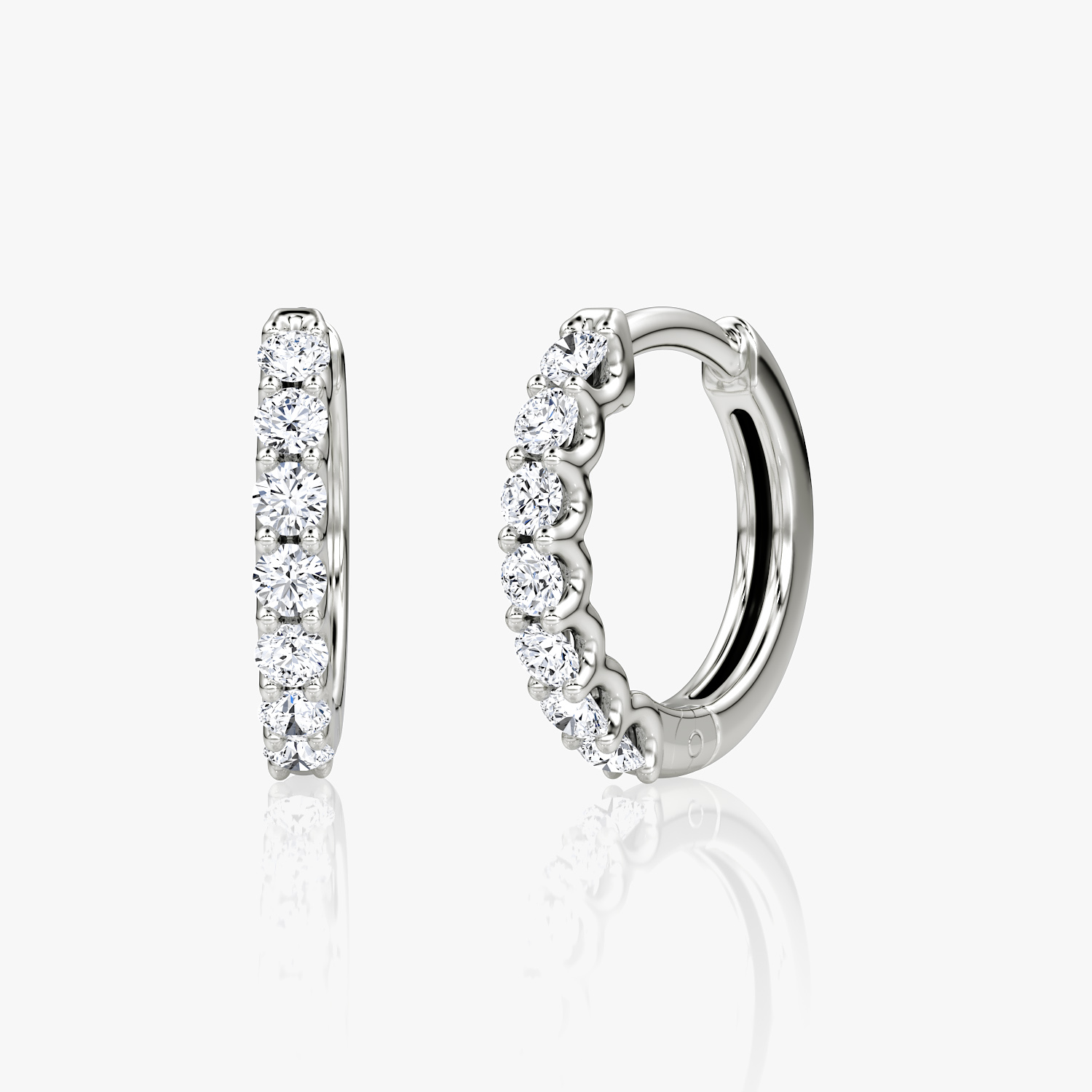 Eternity Hoop Earrings VRAI