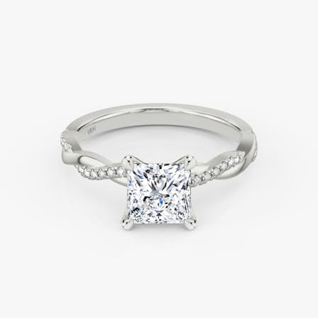 Twisted Classic Princess Ring