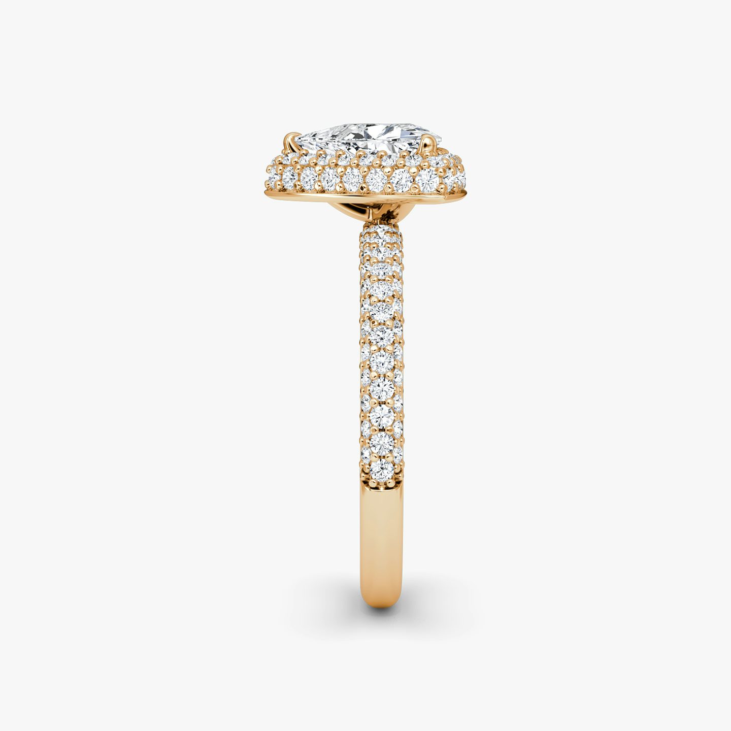 undefined | Trillion | 14k | 14k Rose Gold | Diamond orientation: vertical | Carat weight: See full inventory