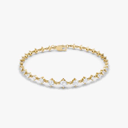 Linked Tennis Bracelet