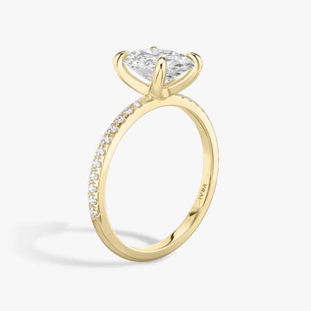 Oval Classic Prong Ring
