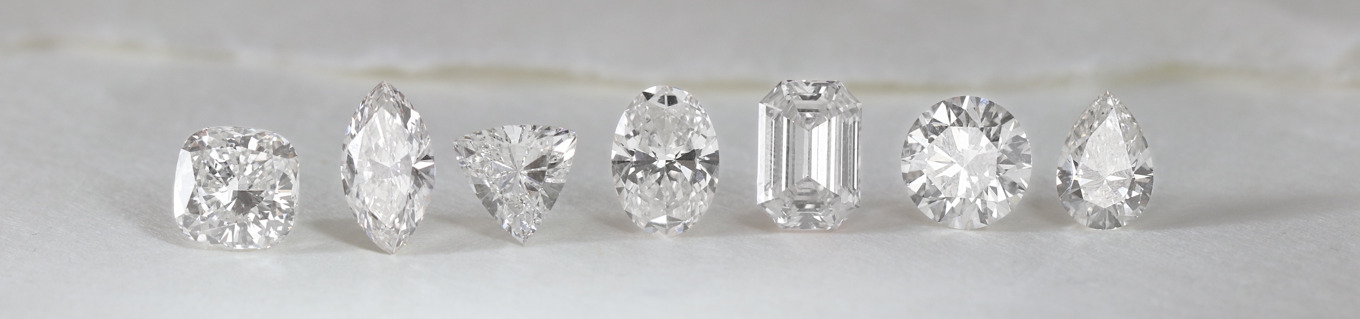 Show me different cuts of diamonds shop