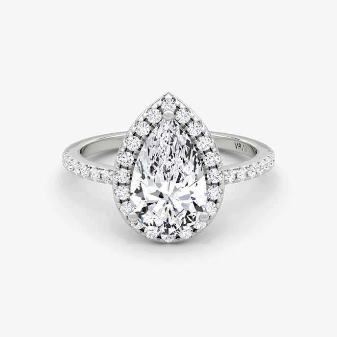 undefined Pear | White Gold