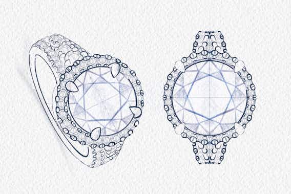 Step 1: Describe your custom engagement ring