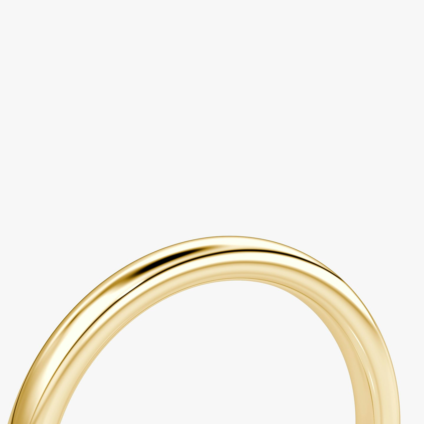 The Pavé Dome Band | 18k | yellow-gold | bandAccent: plain