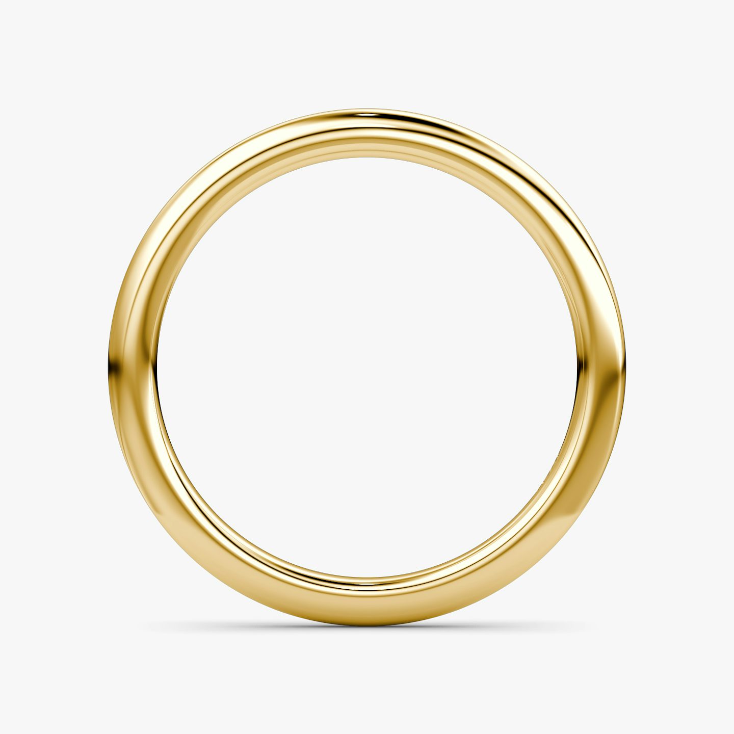 The Pavé Dome Band | 18k | yellow-gold | bandAccent: plain