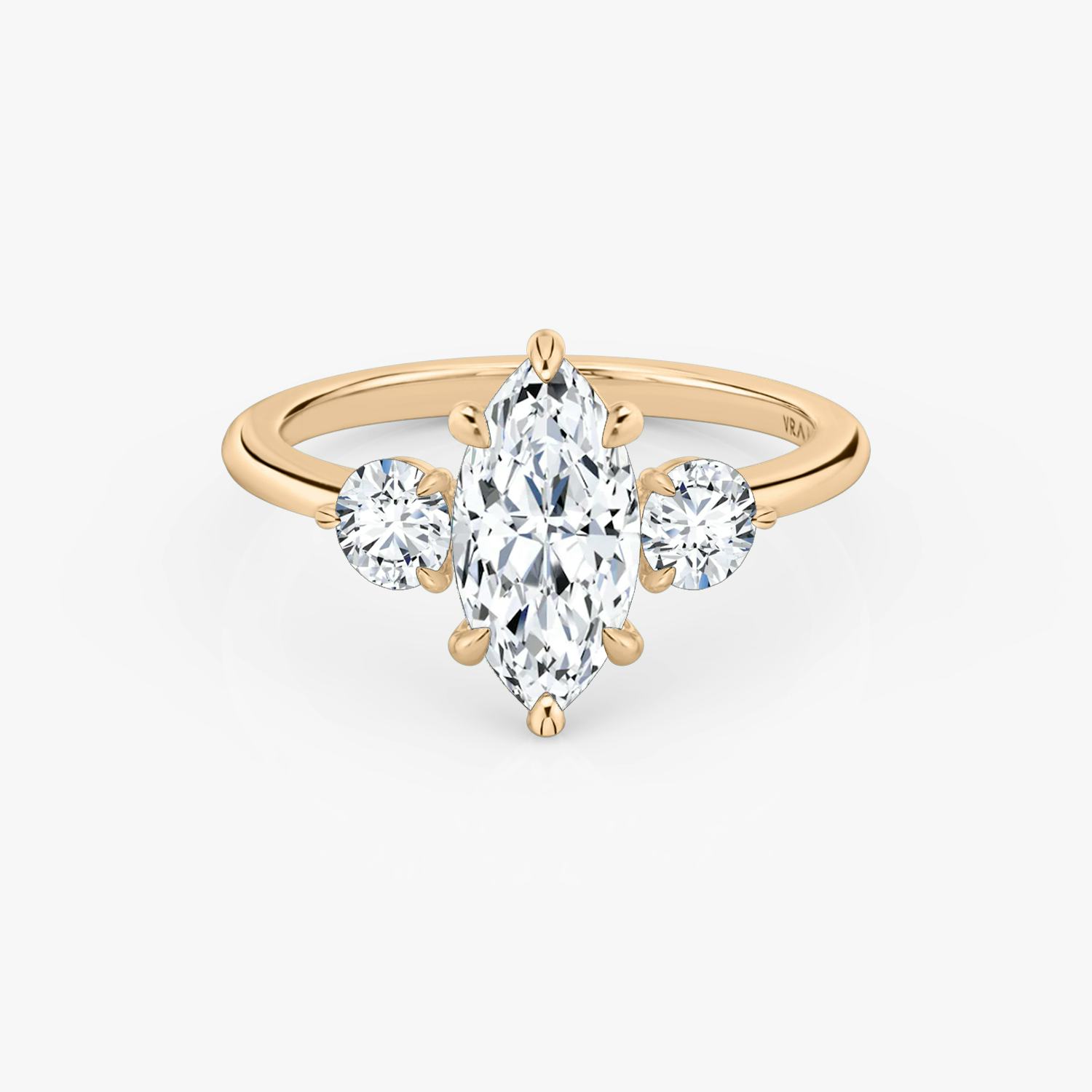 Three Stone Engagement Ring